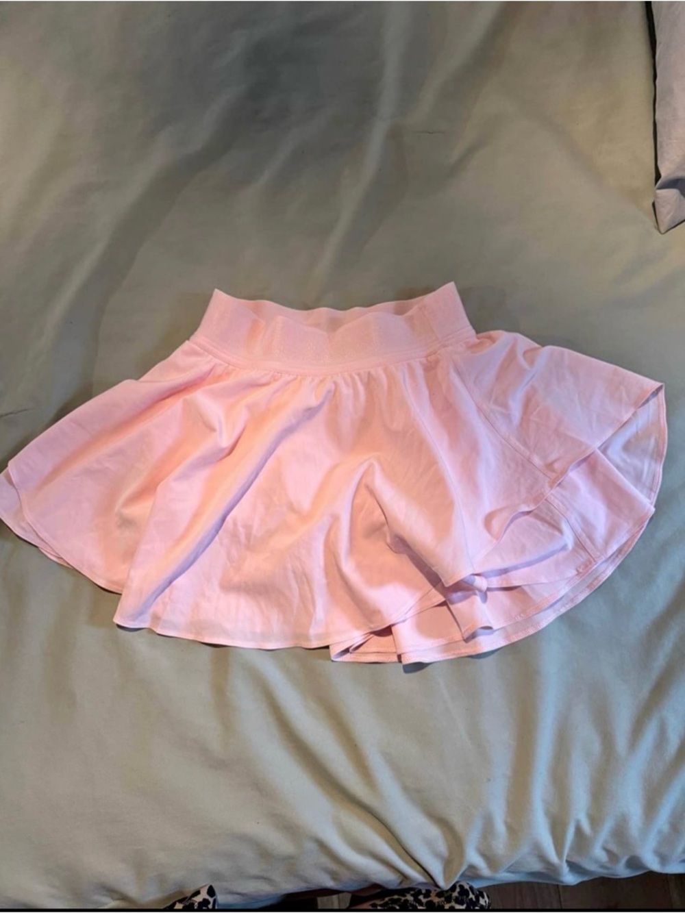 lululemon athletica Light Pink Pleated Mini Skirt